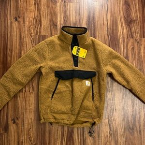 Carhartt Relaxed Fit Fleece Snap Jacket - NWT - Men’s S